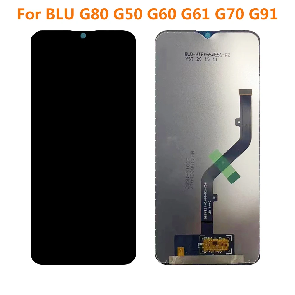 For Blu G80 Display Screen G50 G60 G61 G70 G91 LCD Display Touch Screen Digitizer Assembly Replacement Parts