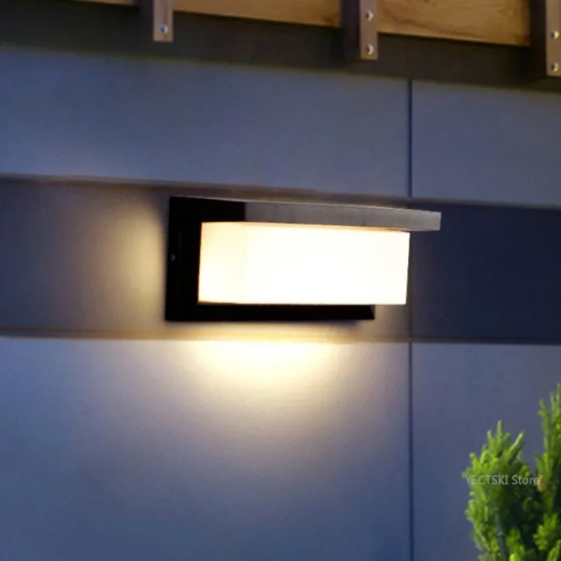 GHJUYIOL LED outdoor wall lamp moisture-proof lamp corridor wall lamp rainproof wall