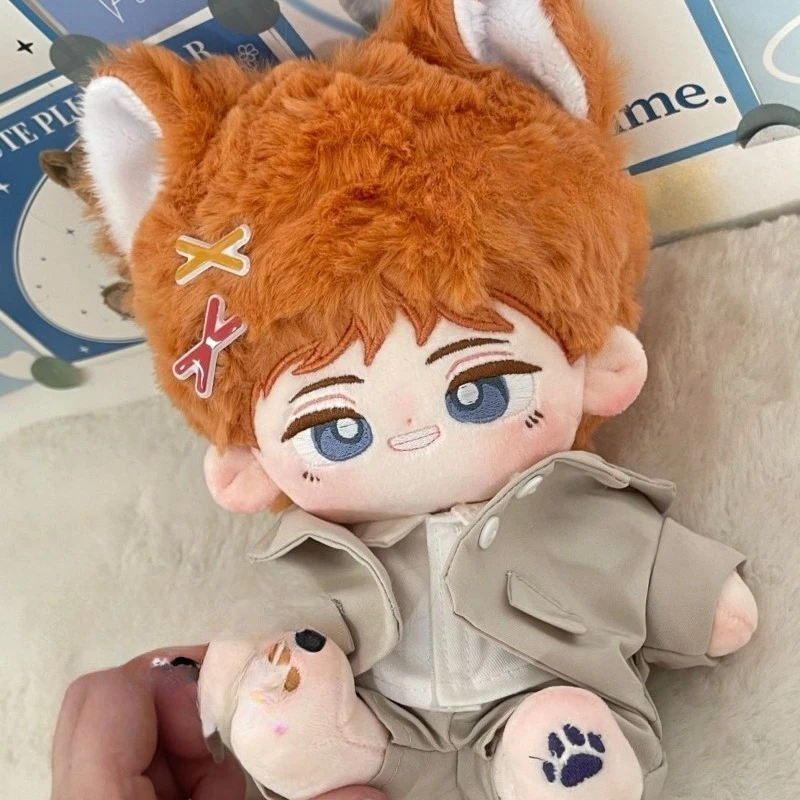 

20 см аниме Волшебник Близнецы Kawaii косплей хлопковая кукла тело с ушками мультфильм сменный костюм мягкая плюшевая игрушка фигурки фанаты подарок