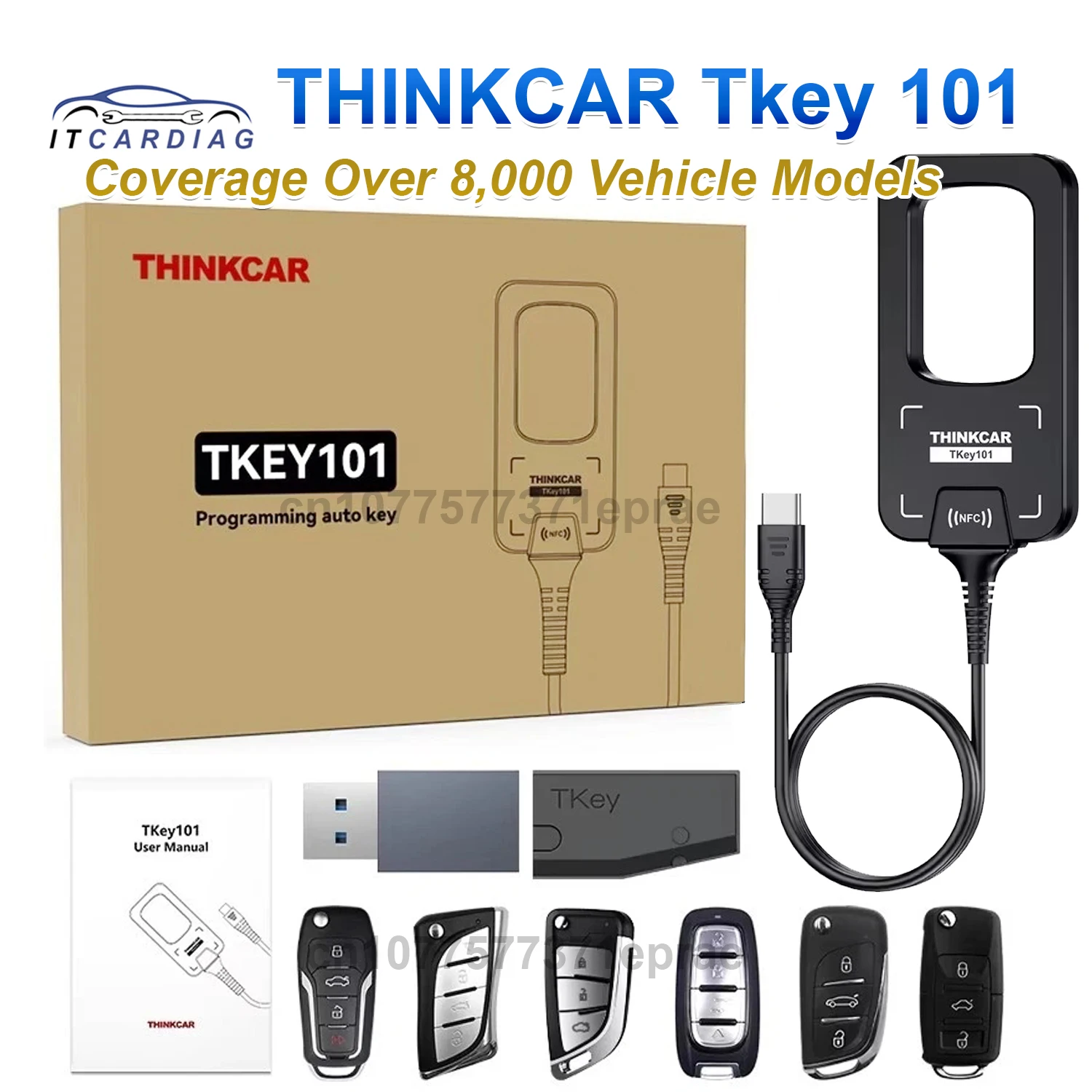 Thinkcar Tkey 101 A…
