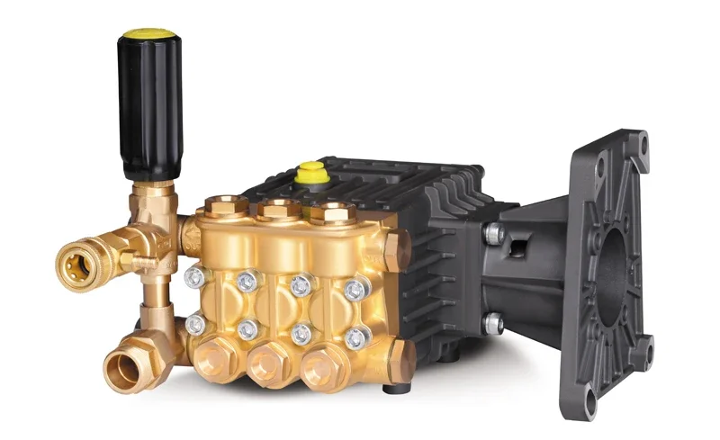 Bounche BN18 High Pressure Washer Pump 3WZ-1807D1A Brass Triplex Plunger Pump 250Bar 15LPM for Oil Fuel Engine Washing Machine