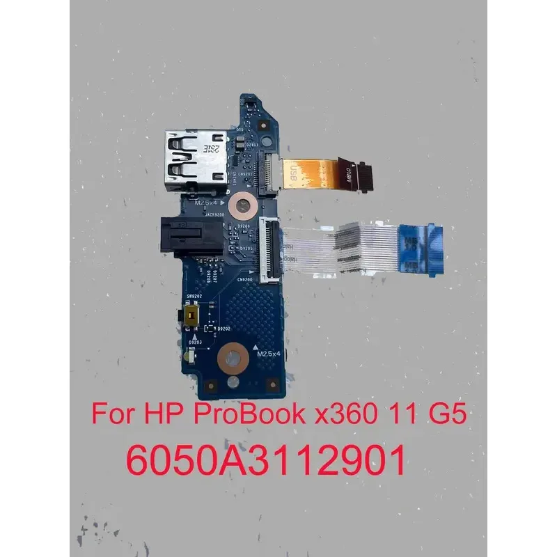 

New Laptop USB Audio Button Board For HP ProBook x360 11 G5 6050A3112901 TN