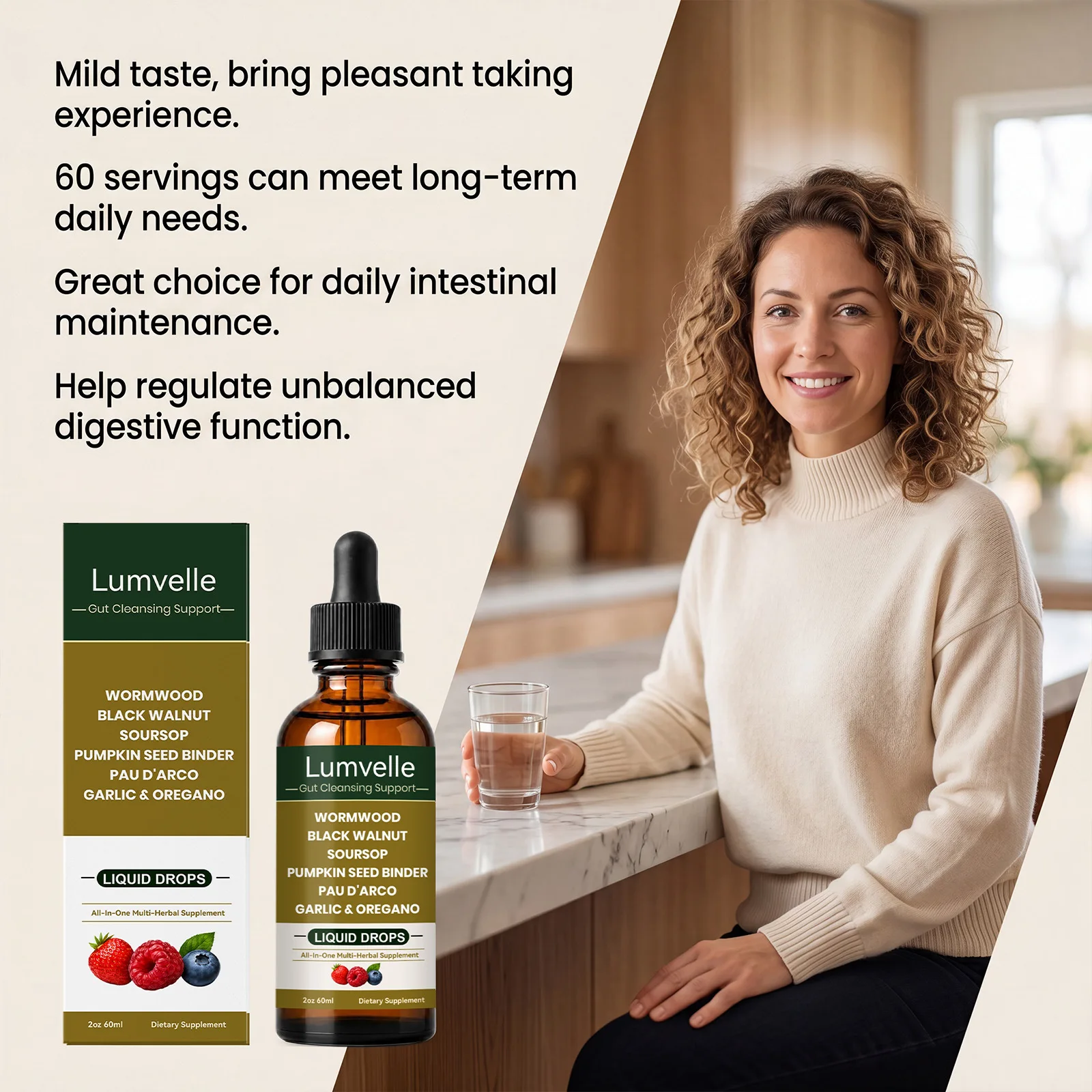 Herbal Digestive Gut Support D - đánh giá và giá Herbal Weight