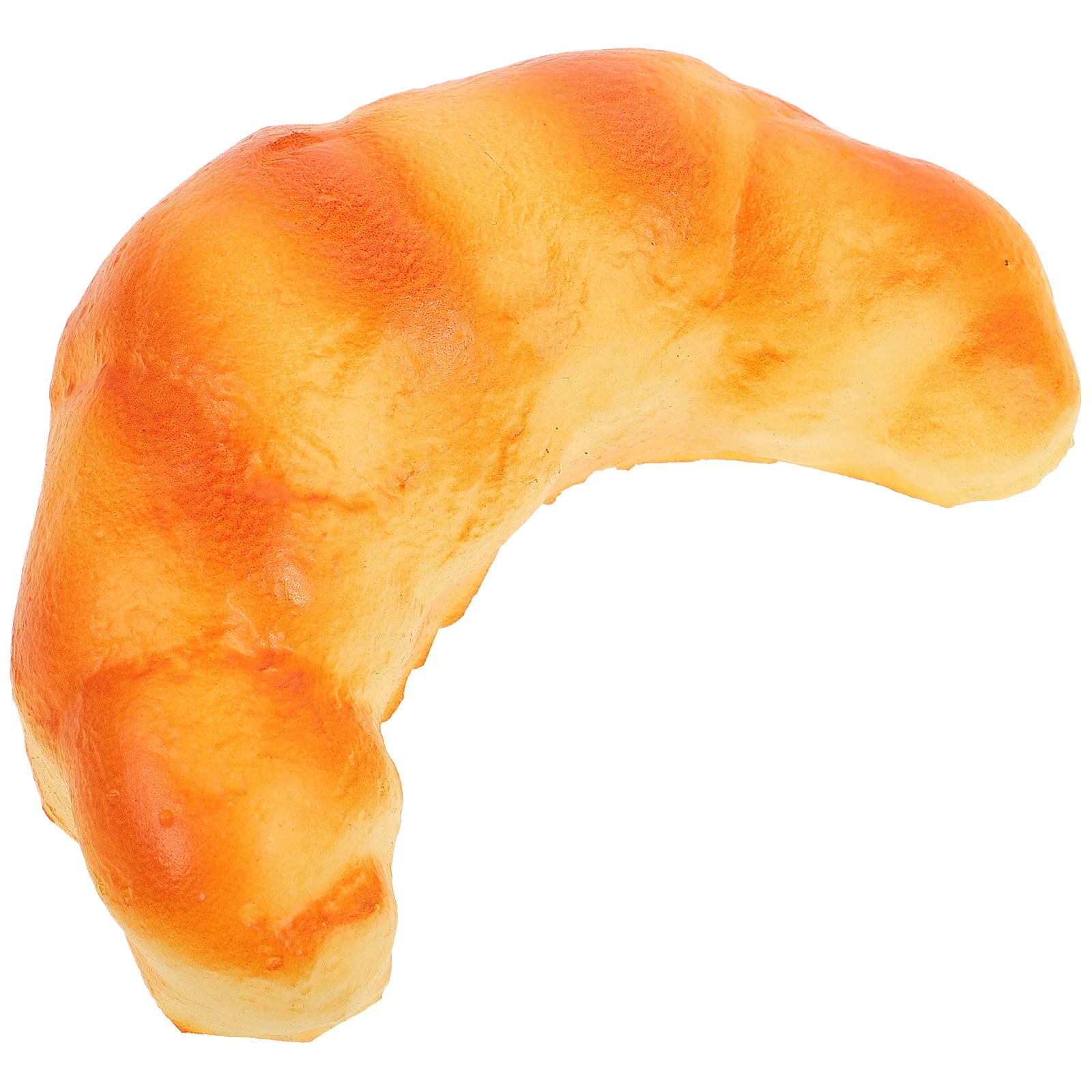 Fake Bread Artificial Bread Simulation Food Model Decoration Kitchen Prop (Croissant) PU bread simulation bread