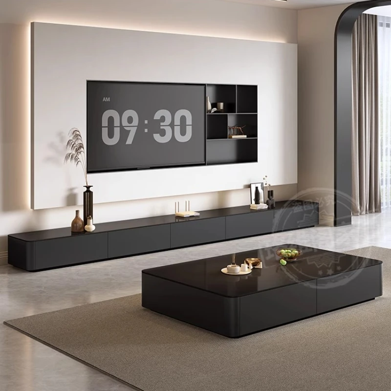 

Simple Normal Heavy Tv Stand Drawers Extended Luxury Modern Tv Stand Designer Minimalist Mueble Para Televisor Furniture Home