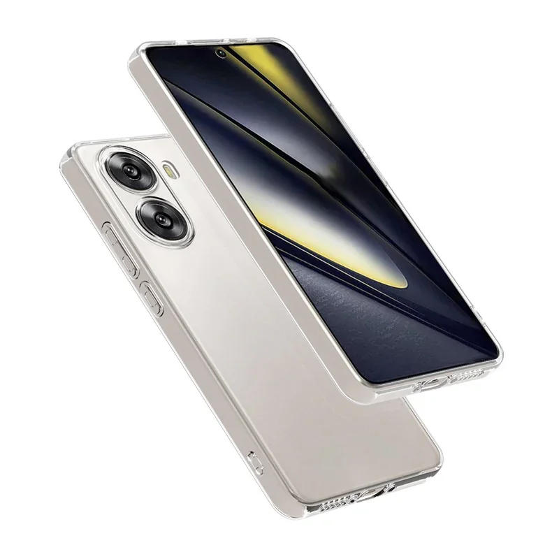 Чехол X7Pro, прозрачный ультратонкий мягкий чехол для телефона POCO X7 Pro X6 M7 Pro M6 4G 5G F6 Pro, прозрачные защитные чехлы на заднюю панель