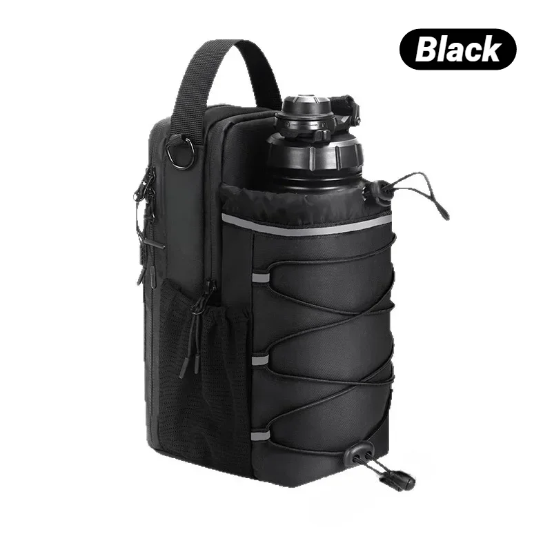Magnetic Gym Bag For Men And Women – Sling Bottle With Attachment | Water Holder, Pouch, Crossbody Accessories Organizer