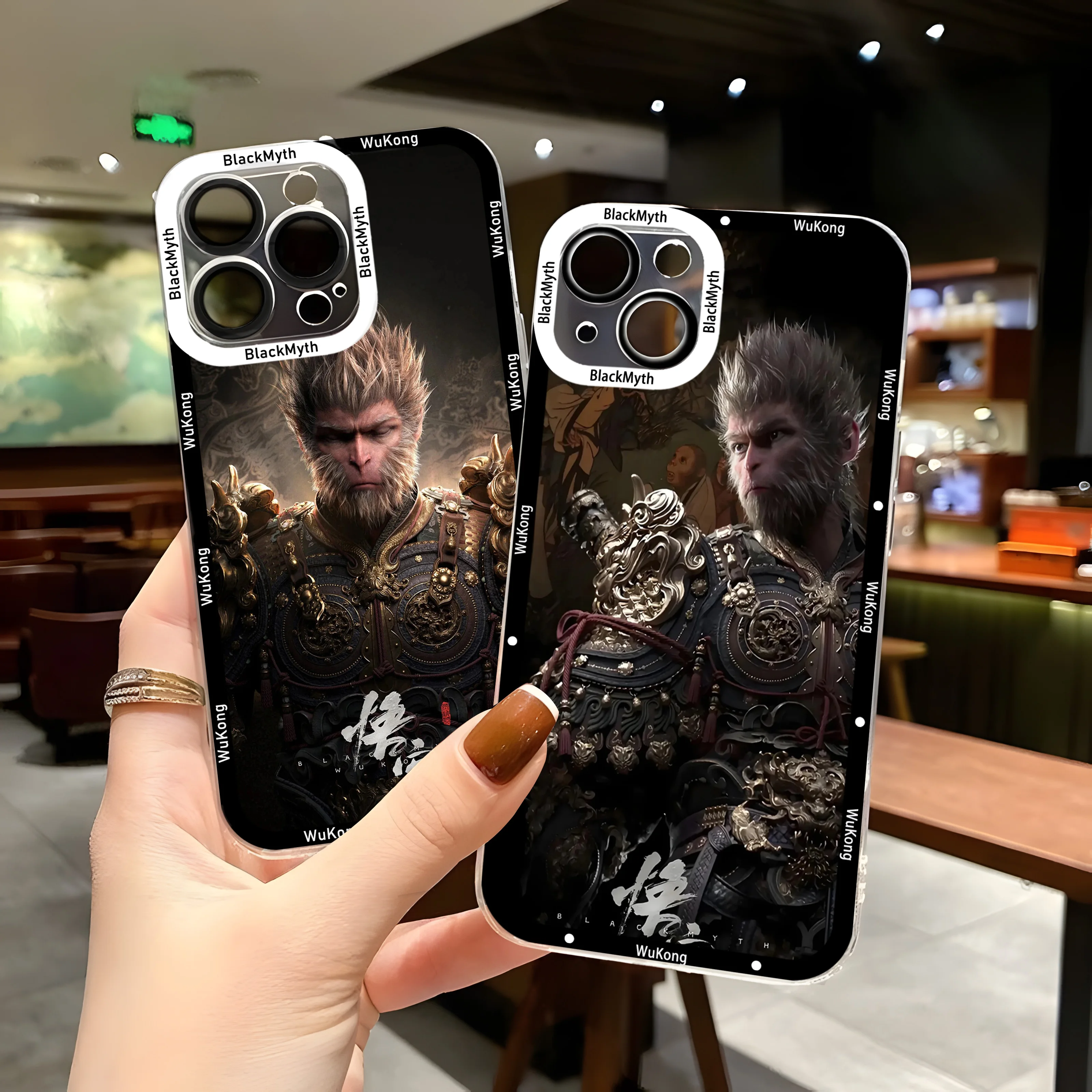 

Hot Game BlackMyth WuKong Phone Case For Xiaomi Redmi Note 13 12 12C 11 10 10C 13C 10s 9 9s 9A 9T 9C 8 4G 5G Transparent Cover