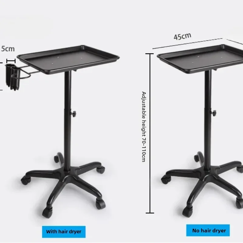Carrinho de salão de beleza, carrinho de estilo de cabelo, spa, estação de cabeleireiro, barbeiro, ferramenta de serviço, salão móvel