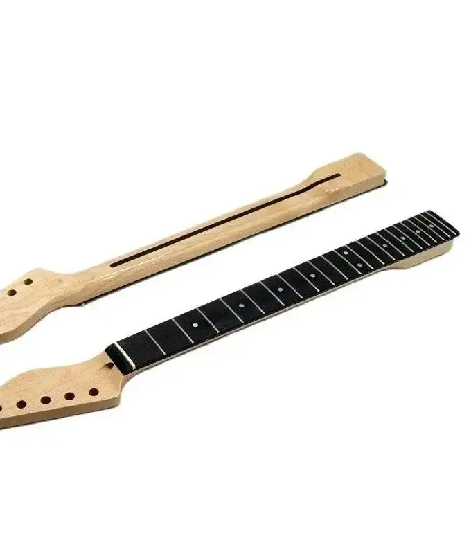 

22-fret bright finish maple neck 6-string electric guitar neck modification DIY professional performance student instrument