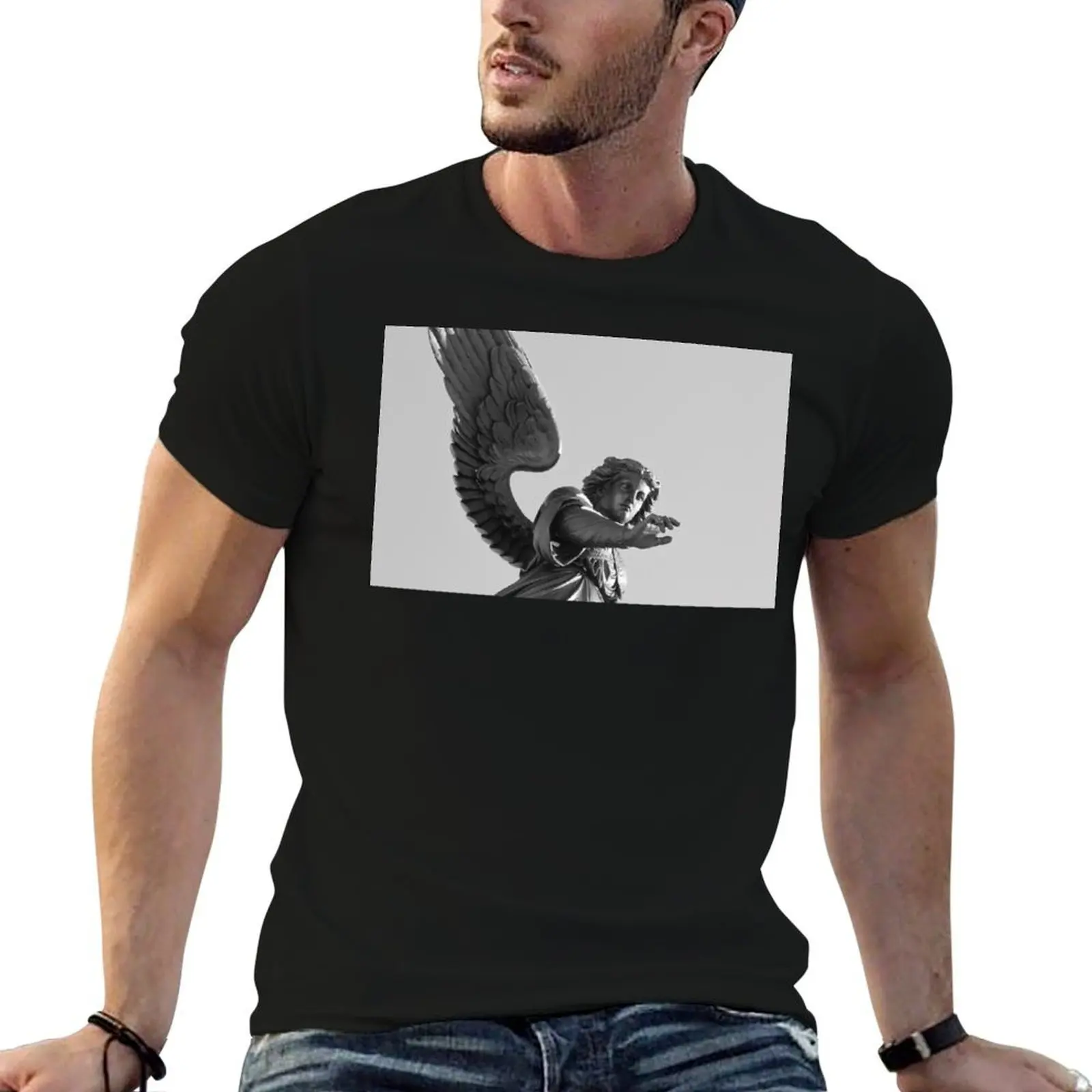 Bethesda Angel T-Shirt man graphic t shirt man t shirts for men t shirt man cotton T-shirt