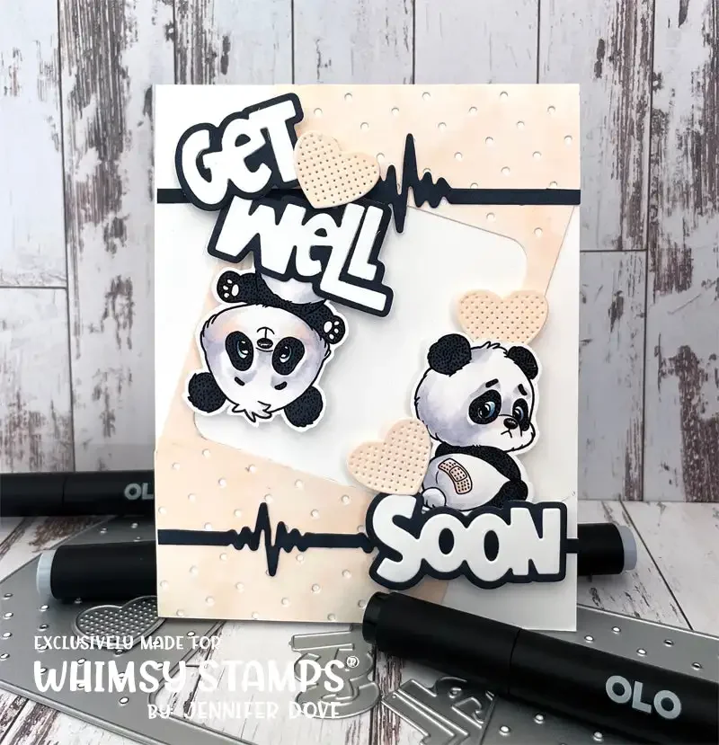 Pandas and Snakes Metal Cutting dies And Stamps For Scrapbooking Stencil Embossing Mold DIY Paper Cards Craft