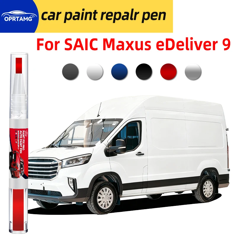 Caneta de pintura para retoque de pintura automotiva SAIC Maxus eDeliver 9, ferramentas de reparo de arranhões, acessórios automotivos, gadgets para r