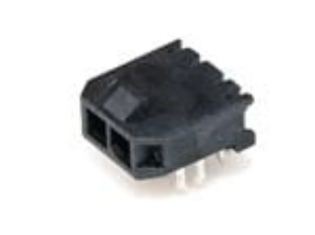 (5-20pcs) 0436500203 MOLEX Micro-Fit 3.0 Right-Angle Header 3.00mm Pitch Single Row 2 Circuits PCB Press-fit Metal 436500203