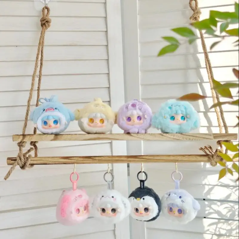 

Yooki Ocean Baby Series Blind Box Mini Yooki Sea Animal Doll Action Figure Plush Mystery Box Surprise Bag Pendant Collect Toys