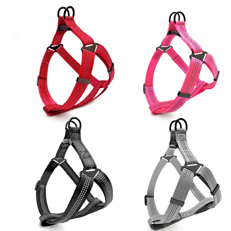 New Upgrade your pet's safety with this durable and ultra-visible harness - ideal for low-light conditions! Elevate each stroll 