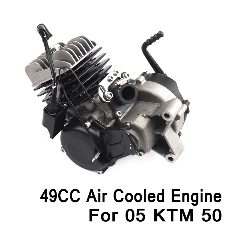 

Motorcycle 49CC With Start Lever EngineWater Cooled for 50 05 SX 50 SX PRO SENIOR Pit Bike Cross Motorcycle Engine Dirt Bike