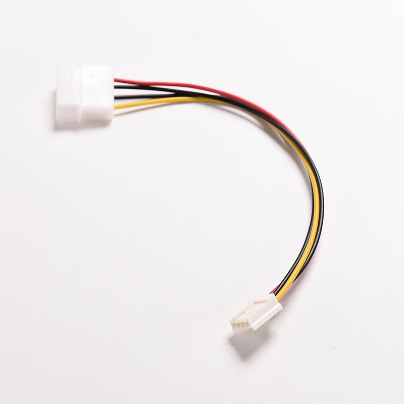 1PC 4 Pin Molex IDE Male to 4P ATA Female Power Supply Cable to Floppy Drive Adapter Computer PC Floppy Drive Connector Cord PSU