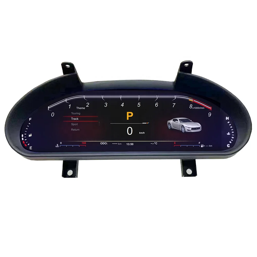 

Автомобильный радиоприемник с ЖК-цифровым кластером для Maserati GT 2007 2008 2009-2018, приборная панель, хрустальная панель, виртуальный кабин, спидометр, инструмент