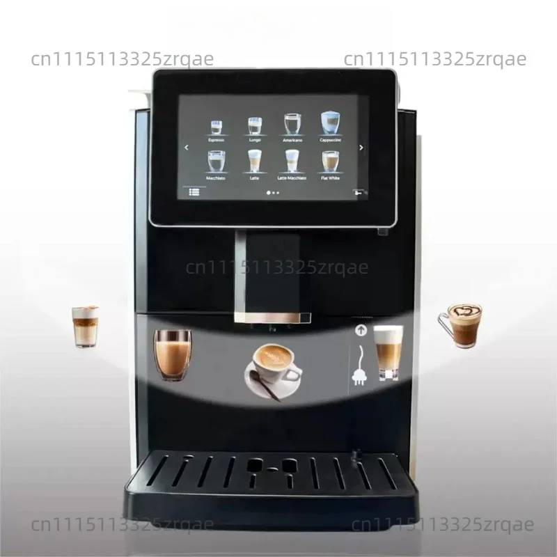 Automatic Commercial Coffee Machine All-in-One Programmable Stainless Steel Housing For Hotels Electric