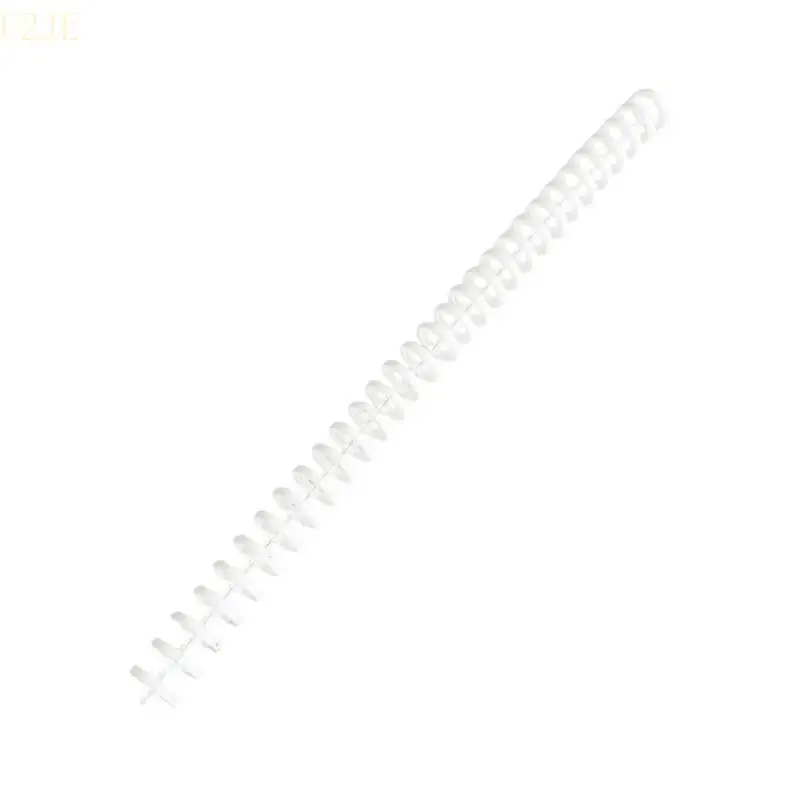 U2JE 30 Rings PVC Comb Comb 30 Hole Binder Binder Sloils 12mm for for Notebook