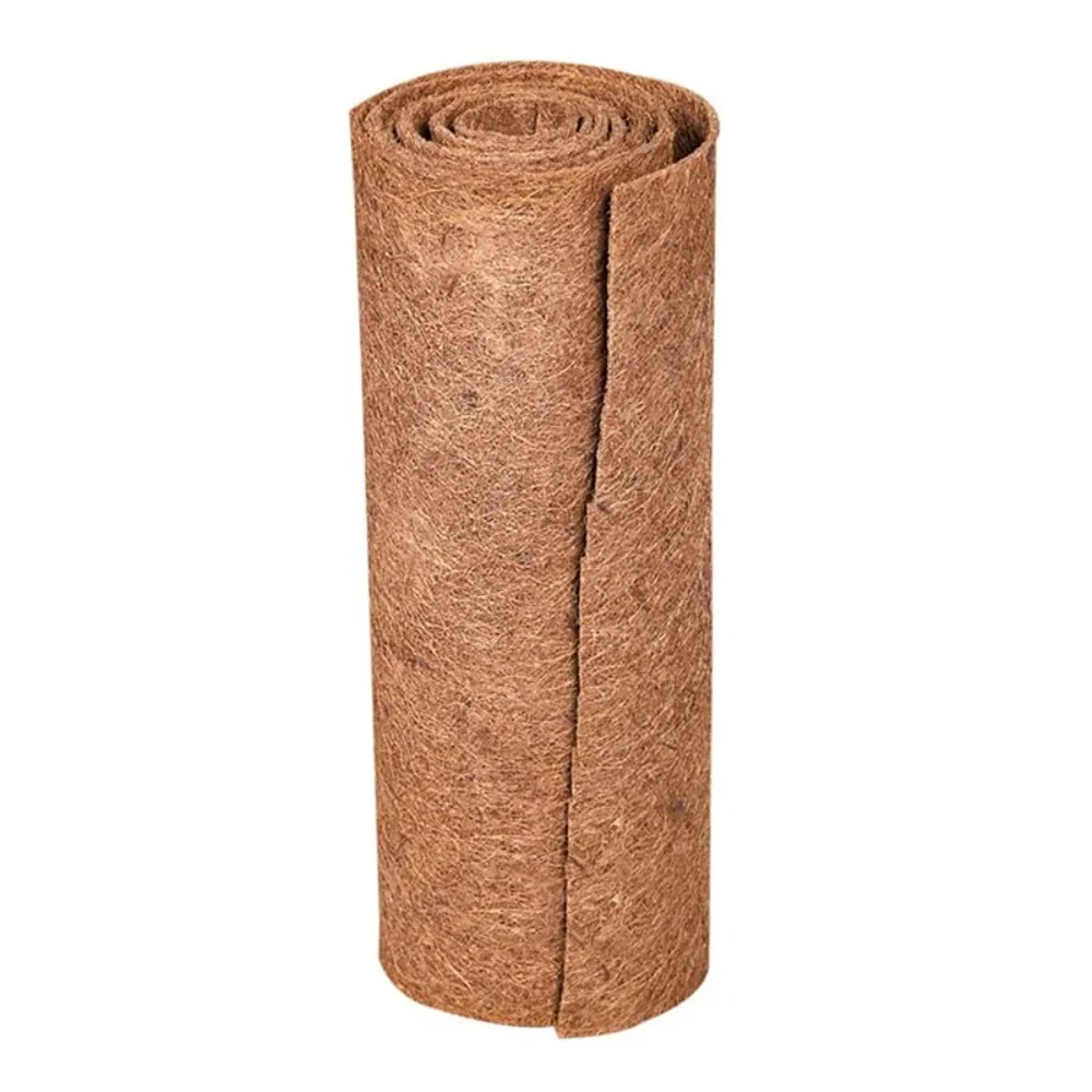 Plant Fiber Roll Reptile Carpet Mat Winter Insulation Non-Slip Moisture-Proof Flower Pot Mat Natural Coconut Fiber