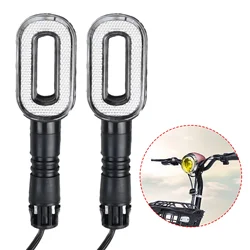 Electric Bicycle ABS Light 36V/48V/60V/72V Ebike Taillight Turn Signal Rear Rack Lamp Tail Light Cycling Accessories