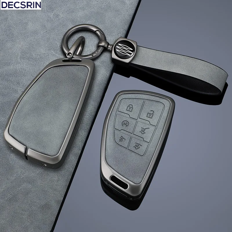 

3/4/5/6 Buttons Car Key Case Cover for Chevrolet Tahoe Suburban for GMC Yukon for Buick ENVISION S Plus Avenir 2020/21/22 /23