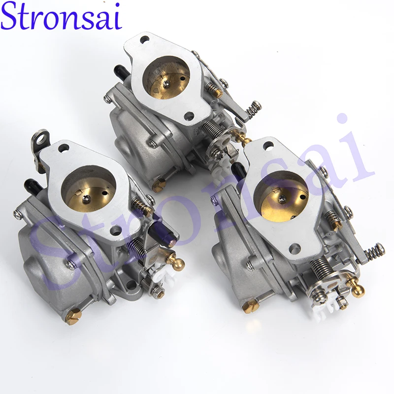 6K5-14301-03, 6K5-14302-03, 6K5-14303-03 Kit de carburador para Yamaha 60HP E60M T60 Motor de popa Parsun T60 Motor de barco 6K5-14301