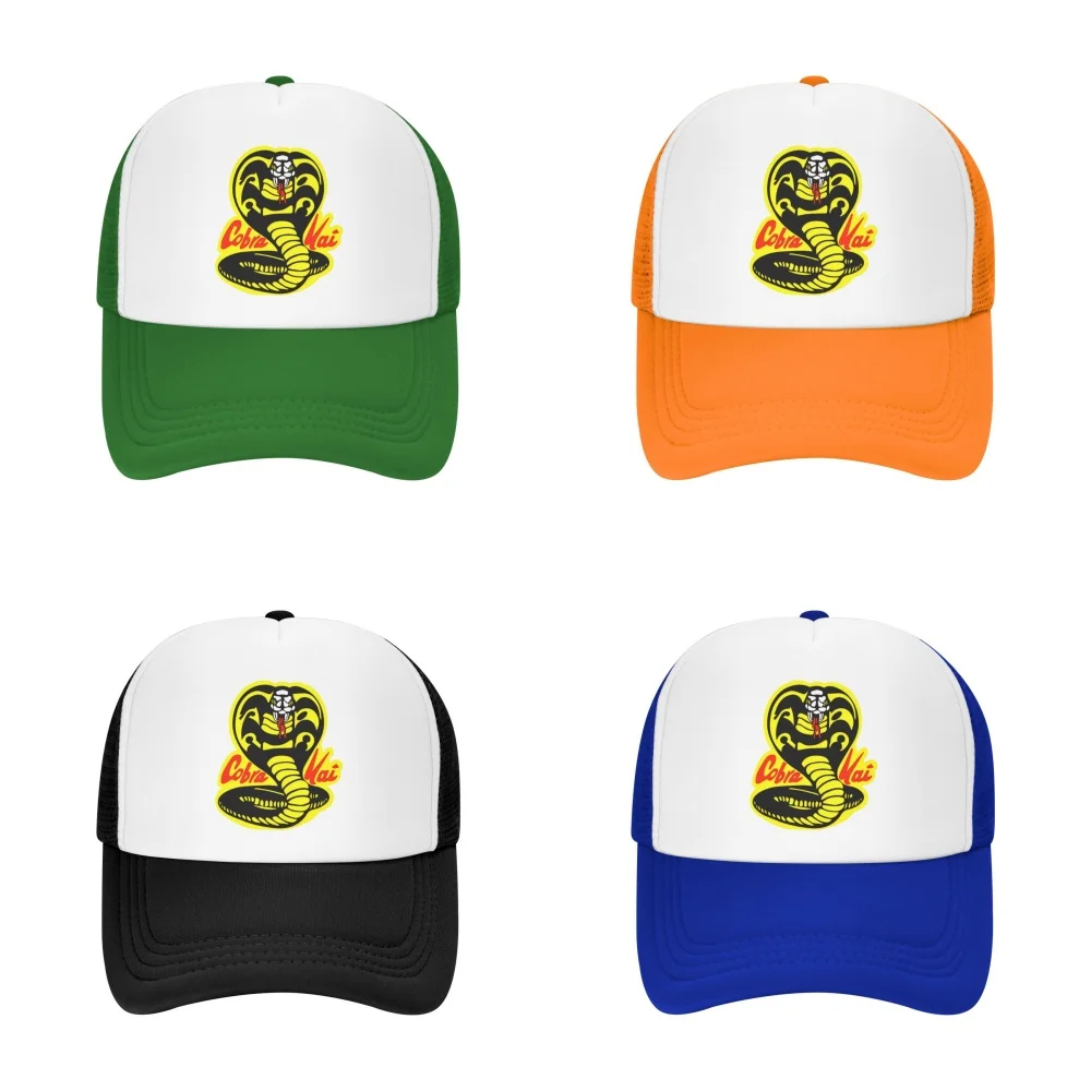 

Snake C-Cobra K-Kai Mesh Hats Men Women Foam Trucker Hats Sports Team Baseball Caps Print Sun Hat Adult Gorros Caps