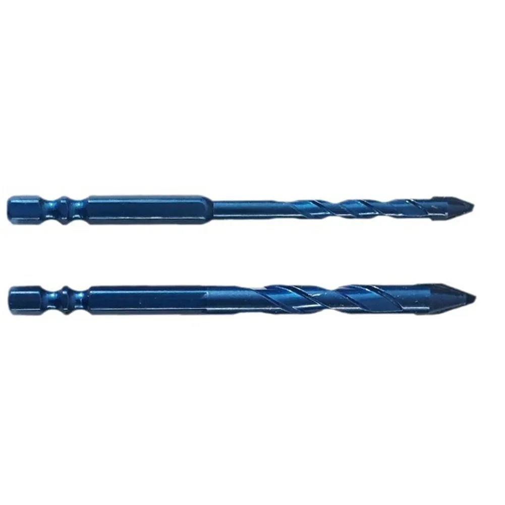 3pcs Eccentric Drill Drilling For Glass Tile Punching Rock Slab Triangle 6mm 8mm Carbide Drill Bit For Drlling On Drywall