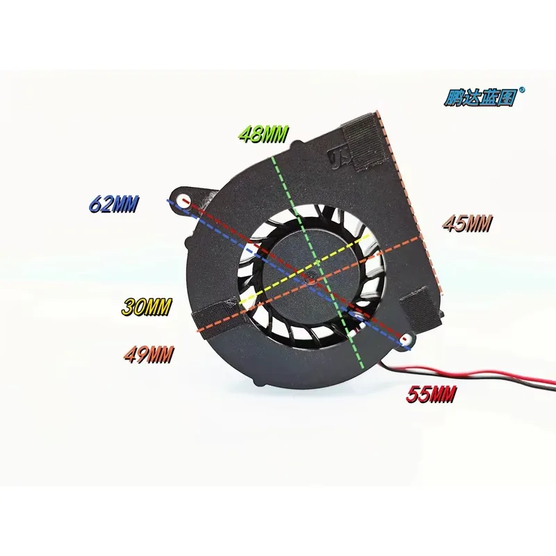 pa New  Blueprint 5011 Turbine 12V 0.15A 49 * 48 * 11MM Hydraulic High Air Volume Blower