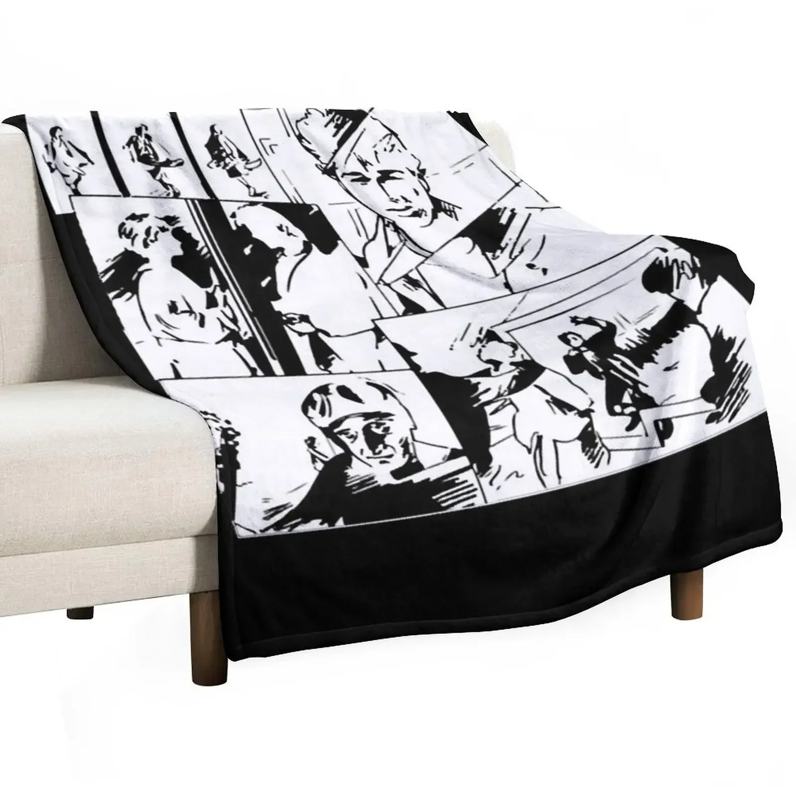 A ha 80s Music Video Take On Me Retro Essential Throw Blanket Luxury Designer for winter Luxury Bed Fashionable Blankets