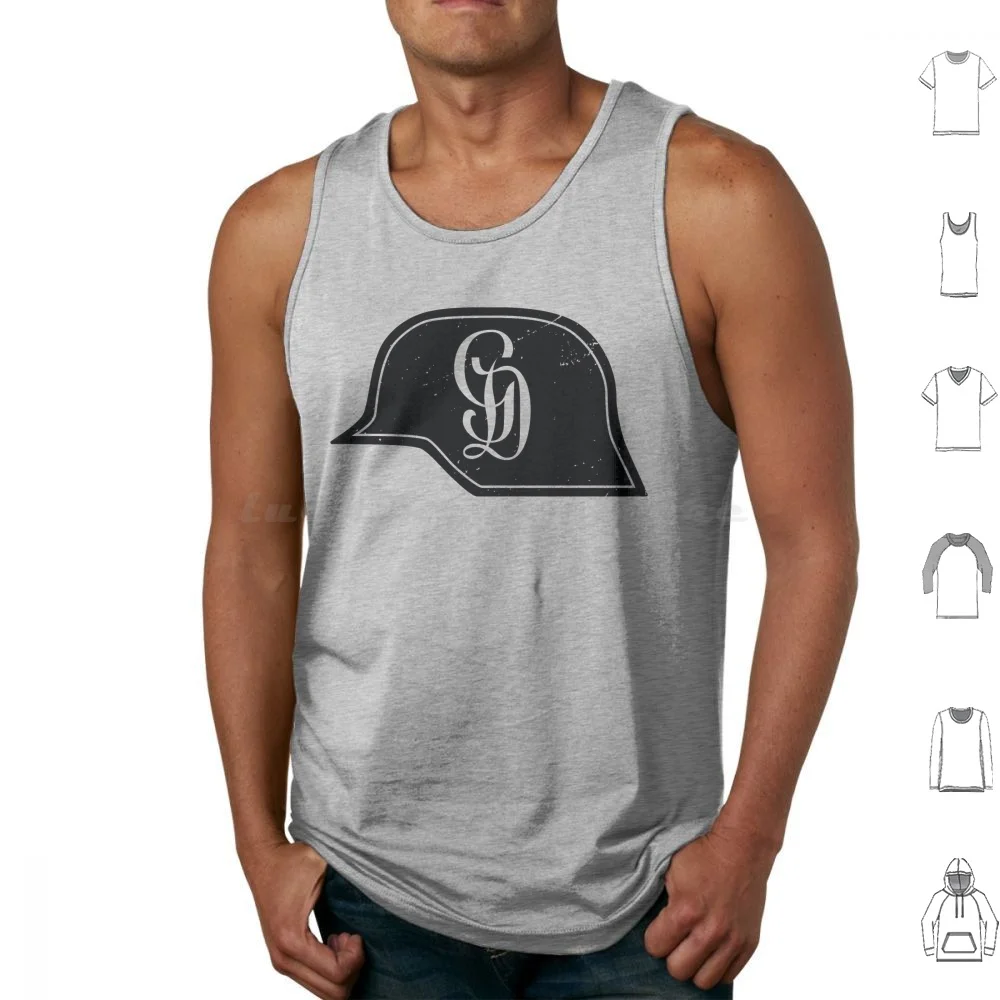 Insignia Of The Greater Germany / Gro ? Deutschland Division ( Wehrmacht ) Grunge Tank Tops Vest Sleeveless Germany Ww2 Panzer