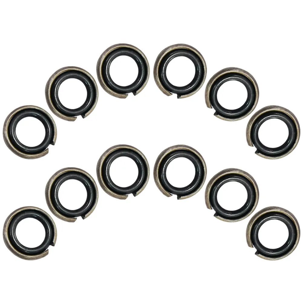 

12Sets Electric Impact Wrench Retaining Rings Rubber O-Rings Drive Socket Retainer Ring Kit Wrench Ring O-Rings