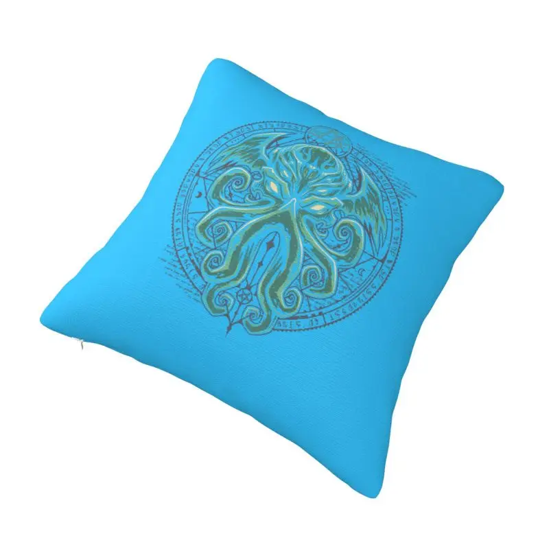 Custom Great Cthulhus Cushion Cover 45x45cm Horror Movie Lovecraft Soft Cute Pillow Cases