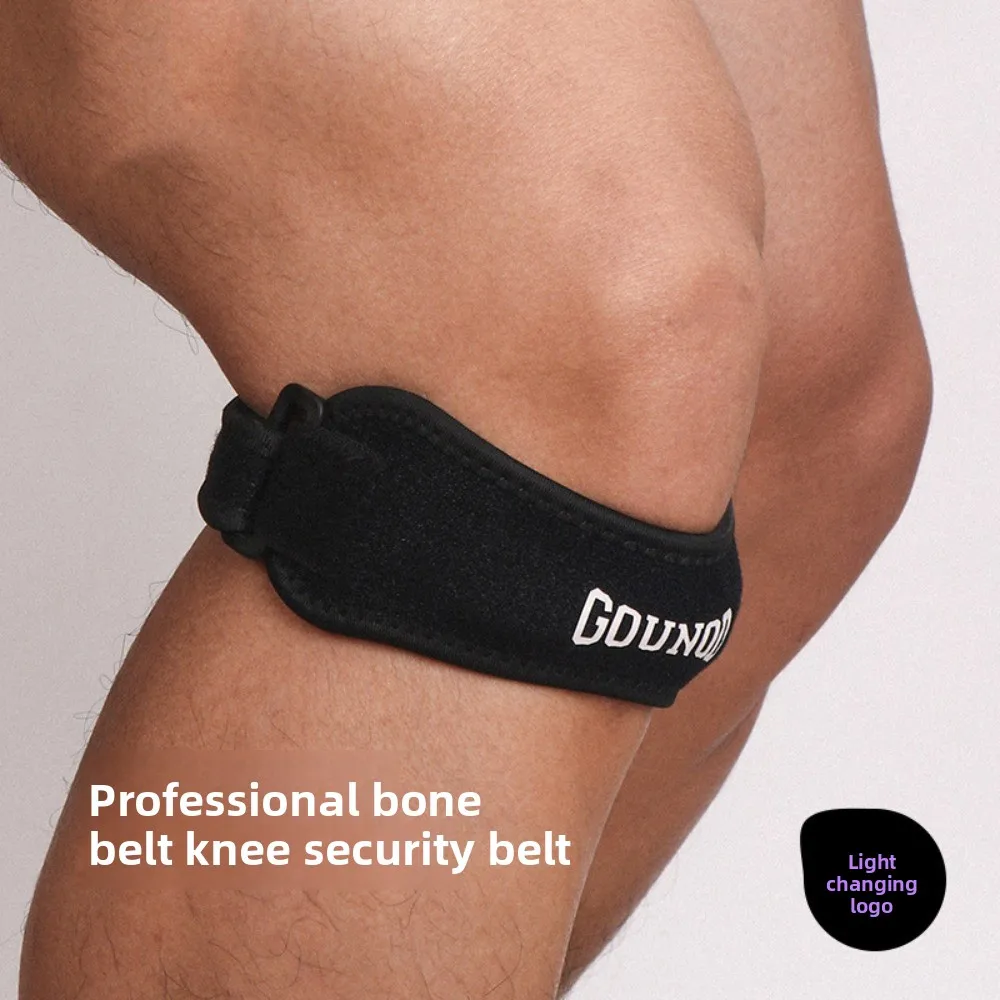 

Cushion Pressure Knee Pads Patella Strap Breathable Adjustable Knee Patella Support Shock-absorbing Pressurize Knee Band Brace