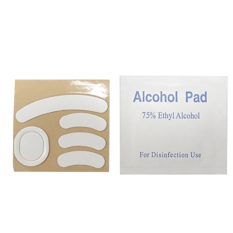 1Set Replacement Curved Edges Mouse Skates Mouse Feet Stickers for GPro Wireless Mouse Glides Curved Edges