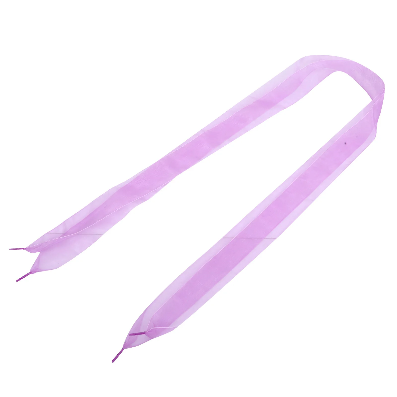 

1 Pair 4Cm Widening Transparent Organza Shoelaces For Sneakers Trainers Boots Party Purple Shoestrings