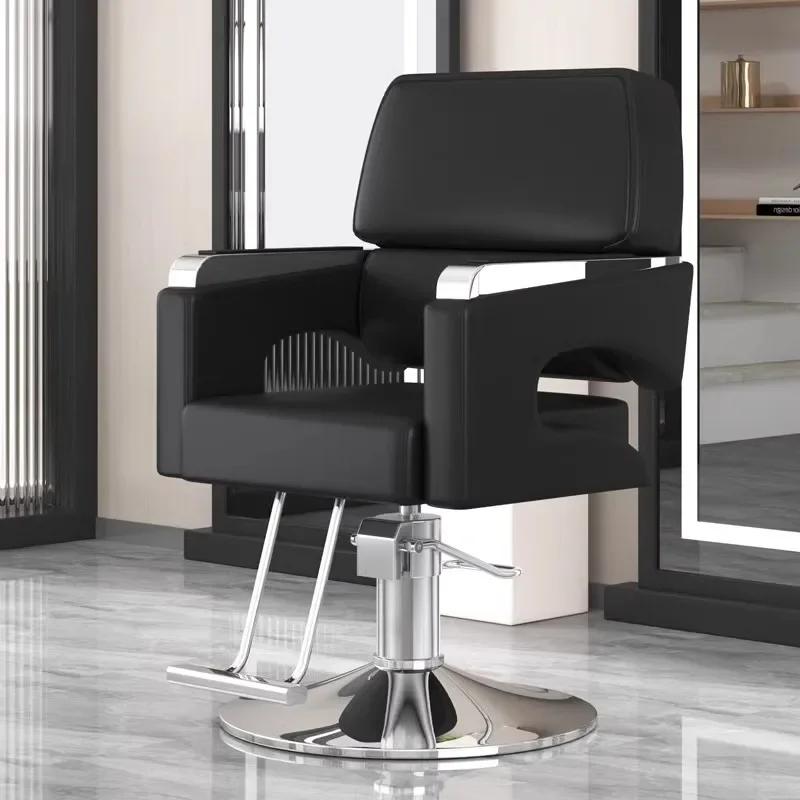 

Barbershop Barber Chair Eyebrow Lounge Manicure Rolling Chair Hairdressing Pedicure Cadeira De Estetica Barbershop Furniture