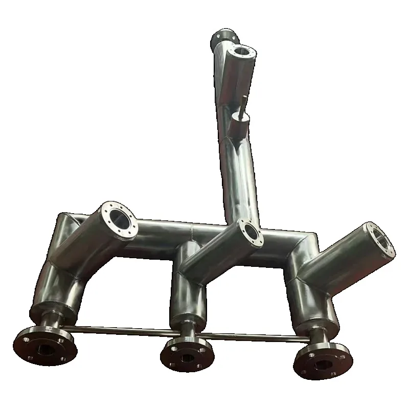 Industrial carriage type stainless steel manifold: multi-channel fluid distribution/collection device