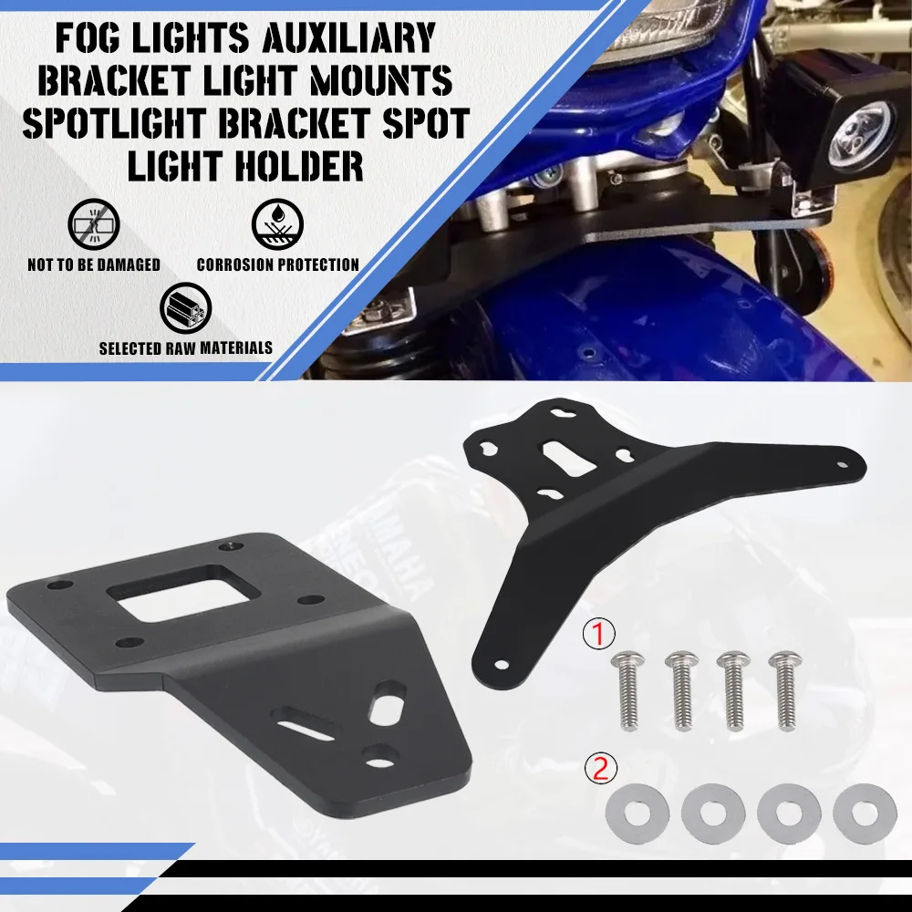 

For SUZUKI DR650 DR650S DR650SE DR 650 S/SE 1996-2023 2022 2021 Motorcycle Fog lamp Bracket Auxiliary Lights LED Light Brackets