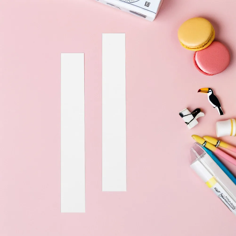 

150Pcs Cash Paper Bands White Currency Straps Self Adhesive Money Wrapping Straps for Banknotes Banking Supermarket Use