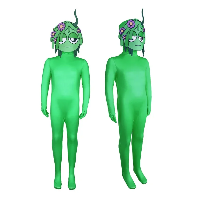 Новинка 2024 года, костюм для косплея Sprunki Incredibox, детская игровая одежда с изображением ужасов монстра, креативные комбинезоны для рождественской вечеринки, одежда