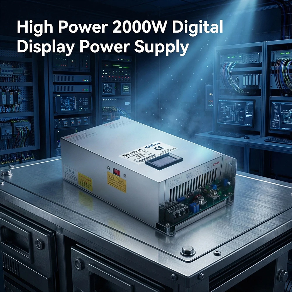 2000W Einstellbares Netzteil AC-DC 12V15V 24V 36V 48V60V72V85V90V110V 150V200V220V Industrieller Transformator CV CC Digitale Anzeige – Detail 4