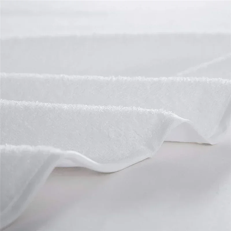 White Color Waterproof Mattress Protector  Waterproof Bed Sheet Mattress Pad Household Family Accessories Home New