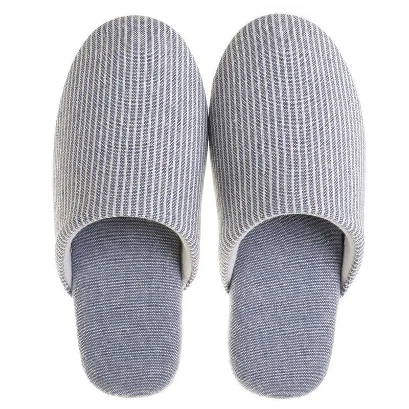 Soft floor cloth art autumn and winter slippers mute