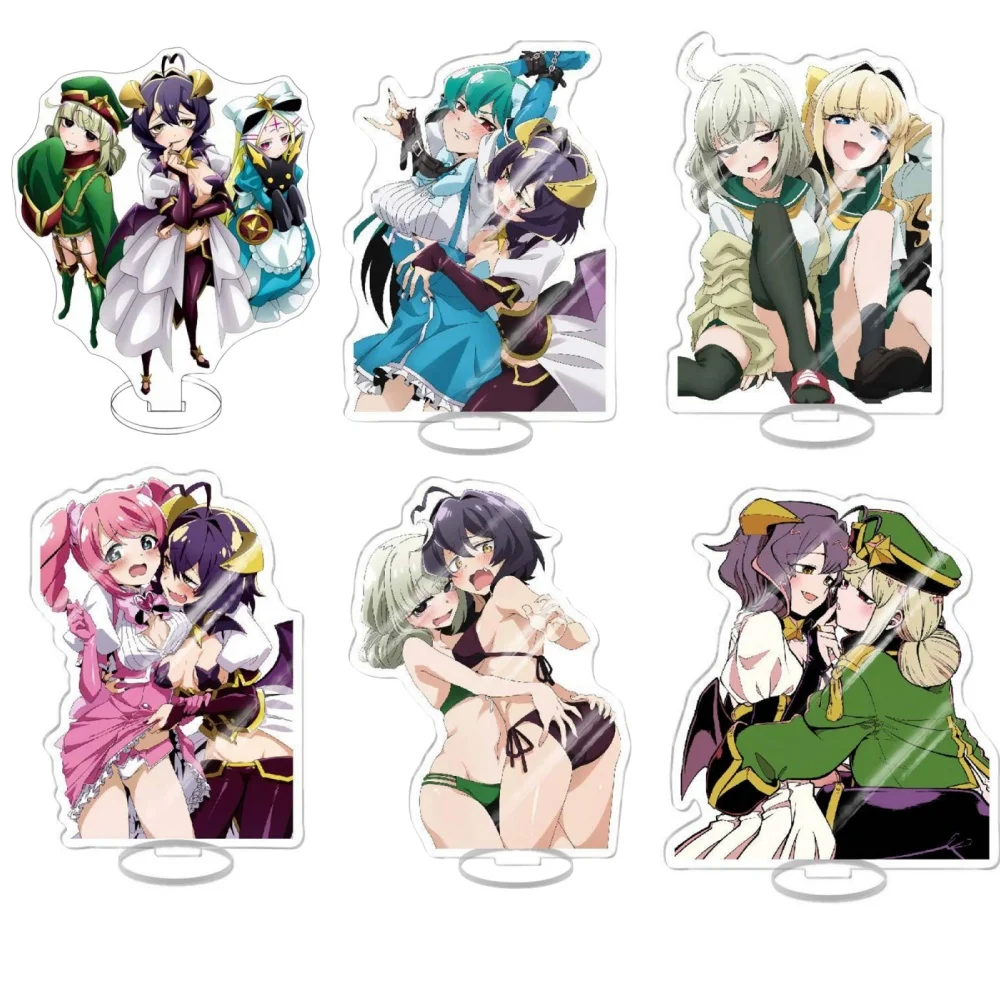 15cm Anime Gushing Over Magical Girls Figures Cosplay Acrylic Stand Model Plate Standing Sign Fans Hiiragi Utena Gift