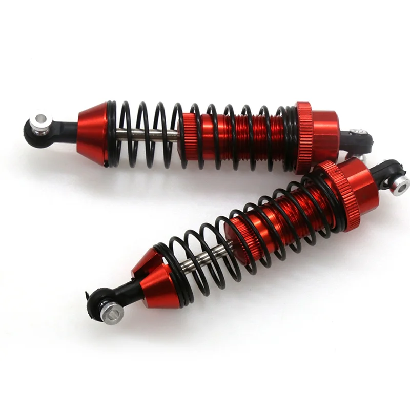 Ammortizzatore per ammortizzatori in metallo da 4 pezzi 85mm per Redcat Gen8 Gen 8 Scout II 1/10 parti di aggiornamento per auto cingolate RC, titanio