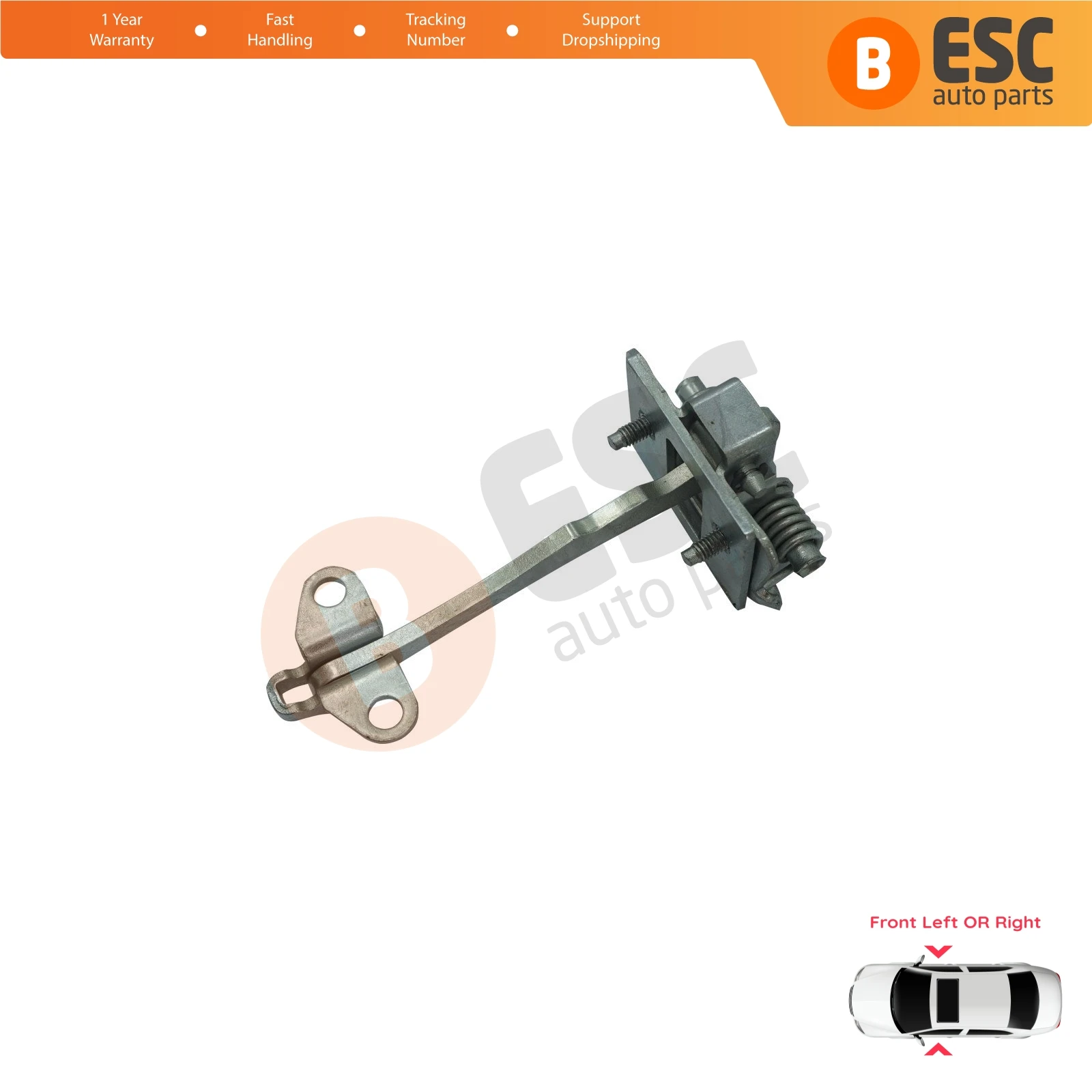 

EDP953 Front Left OR Right Door Catch Hinge Brake Stop Check Strap Limiter 9181G0 9181.G0 for Citroen C5 MK1 DC DE 2001-2008